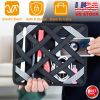 Tablet Case Organizer Elastic Band Tablet Sleeve For 9.7in Tablets w/ Double-sided Design For Mouse Earphone Card