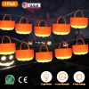 4 Pack Halloween LED Pumpkin Lights Battery Operated Halloween Decoration Lights with 2 Light Modes 4 Timer Setting Remorte Control for Party Pumpkin