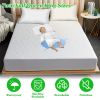 King Size Waterproof Mattress Protector Breathable Soft Cotton Mattress Pad Cover With Elastic Deep Pocket Up To 11in Noiseless Machine Washable Beddi