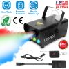 400W Fog Machine RGB LED Party Club DJ Fogger Rapid Heating Remote Control Wedding Stage Smoke Machine