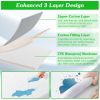 King Size Waterproof Mattress Protector Breathable Soft Cotton Mattress Pad Cover With Elastic Deep Pocket Up To 11in Noiseless Machine Washable Beddi