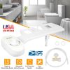 Bidet Fresh Water Spray No Electric Mechanical Bidet Toilet Seat Attachment Adjustable Water Pressure