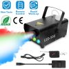 400W Fog Machine RGB LED Party Club DJ Fogger Rapid Heating Remote Control Wedding Stage Smoke Machine