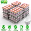 12 Count 20 Sets Clear Cupcake Boxes Disposable Cupcake Containers Stackable Cupcake Carrier Holders with 240 Liners High Dome Lid