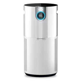 Shark UA205 Air Purifier with True HEPA Air Filter Covers Up To 1350sq ft with 4 Fan Speeds Auto Modes Removes Smoke Dust Allergens Pollutants