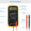 LCD Digital Multimeter Tester AC/DC Voltage DC Current Circuit Resistance OHM Diode