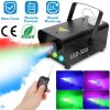 400W Fog Machine RGB LED Party Club DJ Fogger Rapid Heating Remote Control Wedding Stage Smoke Machine