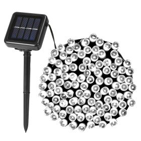 Solar String Lights LED Solar Power Fairy String Light 22M 200 LEDs 8 Lighting Mode White Light Waterproof Starry String Lights Christmas Wedding Part