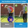 Ergonomic Trimmer Handle Grip with Shoulder Strap Universal Fit Lawn Trimmer Extension Handle with Bracket Clamp String Trimmer Handle for Lawn Care L