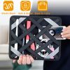 Tablet Case Organizer Elastic Band Tablet Sleeve For 9.7in Tablets w/ Double-sided Design For Mouse Earphone Card