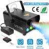 400W Fog Machine RGB LED Party Club DJ Fogger Rapid Heating Remote Control Wedding Stage Smoke Machine