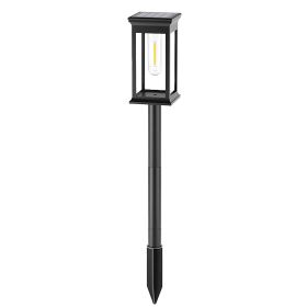 6Pack Solar Powered Stake Light Outdoor Decorative Landscape Lamp IP65 Waterproof Auto On Off Outdoor Light for Pathway Garden Yard Patio