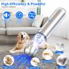 Cordless Handheld Car Vacuum Cleaner 16kPa Powerful Suction with 2 Speeds Filtration LED SOS Light Rechargeable Lightweight Portable Vacuum Cleaner fo