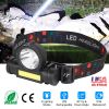 LED Headlight Super Bright Head Torch USB Rechargeable Headlamp with 3 Lighting Modes for Camping Hiking Fishing