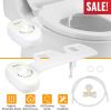 Bidet Fresh Water Spray No Electric Mechanical Bidet Toilet Seat Attachment Adjustable Water Pressure