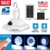 Solar Camping Light Hanging LED Bulb Lamp Portable Lantern Emergency Light W/ Remote Control 3 Modes Hooking For Patio Tent Garden Fishing