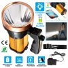 100000lm LED Searchlight IPX6 Camping Flashlights Torch Light Rechargeable Emergency