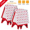 2Pcs Fiber Floor Mop Pads Fit for Vileda Ultra Max Mop Washable Mop Replacement Heads for Wet Dry Floor Cleaning