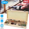 228Pcs Rotary  Accessory Tool Kit For Dremel For Grinding Polishing Cutting Drilling Shank Craft Bits