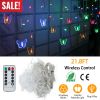 Butterfly Curtain String Lights USB Powered Colorful LED Fairy Lamps w/8 Modes 96 LED Remote Control 11.5ft for Bedroom Weddings Christmas Party Decor