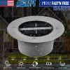 Solar LED Disk Lights IP44 Water-Resistant Light Sensor Lawn Light Auto On/Off Light Built in for Garden Yard Deck Path