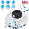 Cordless Robotic Pool Vacuum Cleaner With Self-Parking Auto-Reserve 23° Climbing 120Mins Runtime Auto Pool Cleaning Robot For Above Ground Pool Under