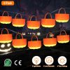 4 Pack Halloween LED Pumpkin Lights Battery Operated Halloween Decoration Lights with 2 Light Modes 4 Timer Setting Remorte Control for Party Pumpkin