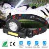 LED Headlight Super Bright Head Torch USB Rechargeable Headlamp with 3 Lighting Modes for Camping Hiking Fishing