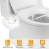 Bidet Fresh Water Spray No Electric Mechanical Bidet Toilet Seat Attachment Adjustable Water Pressure