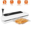 Electric Vacuum Sealer Machine Household Automatic Food Vacuum Sealer Quick Sealing System Machine For Fresh Food Dry Moist Food w/ 10Pcs Bags