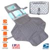 Foldable Baby Diaper Changing Pad Portable Diaper Changing Station Waterproof Nappy Changing Travel Mat