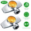 2Pcs Circular Spot Sprinkler 360 Degree Small Circle Sprinkler with Gentle Water Flow Covers up to 30FT Diameter Lawn Garden