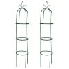 Garden Arch Tower 2 pcs - Green