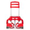 Portable Aluminium Cart Folding Dolly Push Truck Hand Collapsible Trolley Luggage Purple - Red