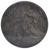 Table Top Black Ø19.7"x1" Marble - Black