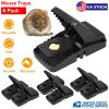 6 Pack Mouse Traps Reusable Rat Trap Mice Snap Trap Effective Mouse Catcher Quick \'N Vole  Effective Mice Control with Unique Jaw Design That Capture