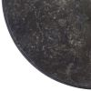 Table Top Black Ø19.7"x1" Marble - Black