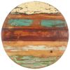 Round Table Top 27.6" 0.98"-1.06" Solid Reclaimed Wood - Multicolour