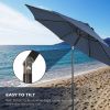 9 Ft Outdoor Sunbrella Patio Umbrella - Navy