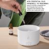 360ML Volcanic Flame Aroma Diffuser Air Humidifier Essential Oil Diffusers Smoke Ring Volcano Eruption Fragrance Machines Indoor - EU plug - CN