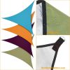 9.84ft Shade Sail Patio Cover Shade Canopy Camping Sail Awning Sail Sunscreen Shelter Triangle Cover - Green