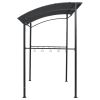 BBQ Gazebo 84.6"x59.1"x86.6" Anthracite Steel - Anthracite