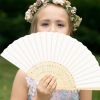 20/30/50pcs Hand-Painted Foldable Paper Fan White Folding Elegant Hand Fan Portable Party Wedding Supplies Gift Dance Fan Decor - 30PCS - China