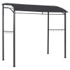 BBQ Gazebo 84.6"x59.1"x86.6" Anthracite Steel - Anthracite