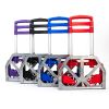 Portable Aluminium Cart Folding Dolly Push Truck Hand Collapsible Trolley Luggage Purple - Purple