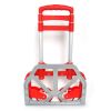 Portable Aluminium Cart Folding Dolly Push Truck Hand Collapsible Trolley Luggage Purple - Red