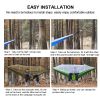 Sleeping hammock Outdoor Parachute Camping Hanging Sleeping Bed Swing Portable Double Chair wholesale - Upgrade mixed green - China