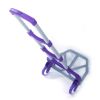 Portable Aluminium Cart Folding Dolly Push Truck Hand Collapsible Trolley Luggage Purple - Purple