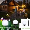 2/4/8pcs Led Solar Garden Light Solar Lamp Outdoor Waterproof Lawn Light Pathway Landscape Lamp For Home Yard Driveway Lawn Park - Warm light - 4pcs