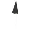 Outdoor Parasol with Steel Pole Anthracite 70.9" - Anthracite